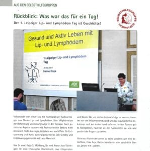 1. Lip- und Lymphödemtag in Leipzig