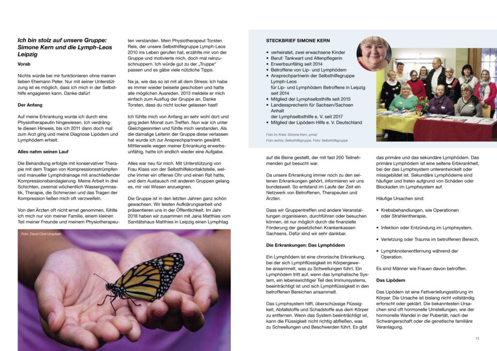 Artikel_Schlagzeile-Zeitschrift der Leipziger Selbsthilfe Aug. 2023