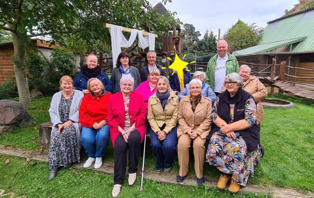 Bild der Lymph-Leos im Garten