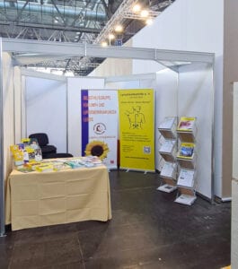 Messestand OTWorld 2024 in leipzig