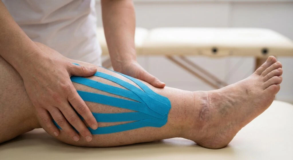 Lymphtaping, KI-Illustration